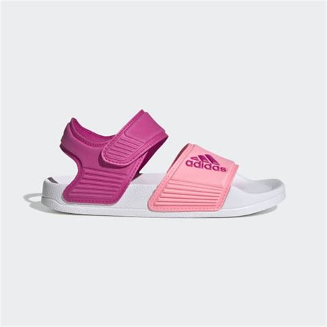 adidas adilette damen sandalen pink|Adidas Adilette sandals for women.